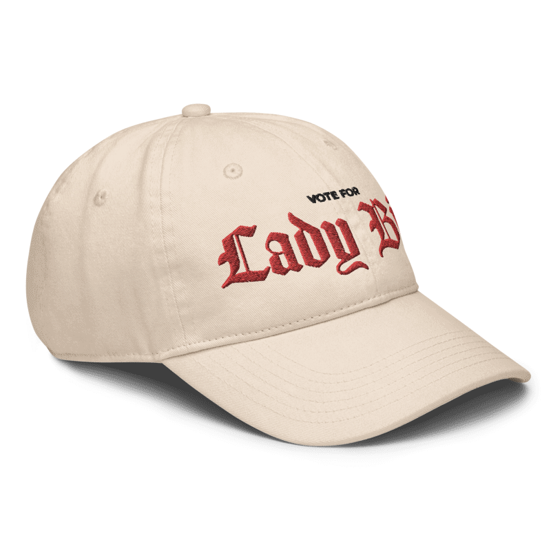 VOTE FOR LADY BIRD BASE CAP