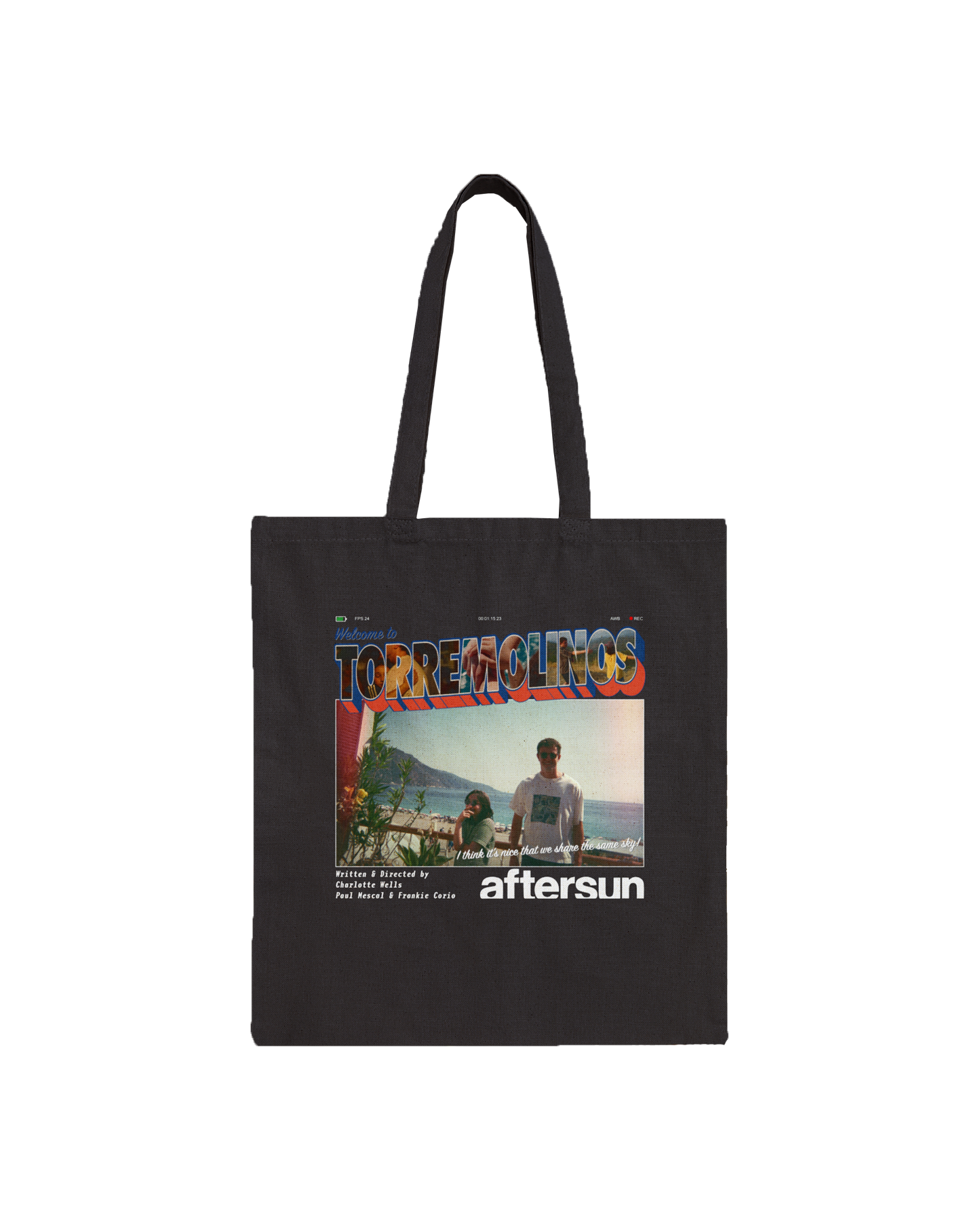 WELCOME TO TORREMOLINOS NATURAL TOTE BAG