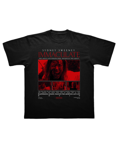 SYDNEY SWEENEY "IMMACULATE" UNISEX TEE