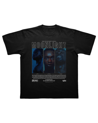 IN MOONLIGHT BLACK LOOK BLUE UNISEX TEE