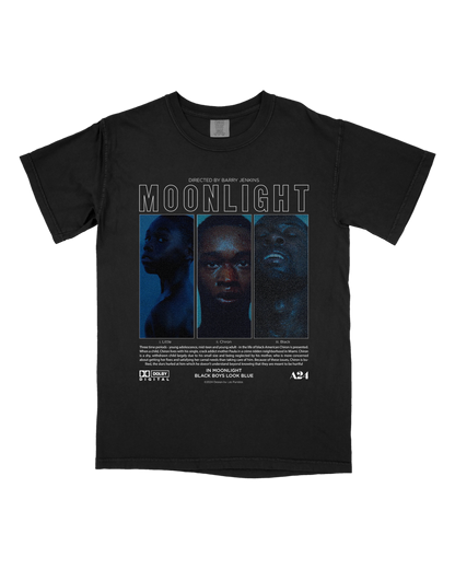 IN MOONLIGHT BLACK LOOK BLUE UNISEX TEE