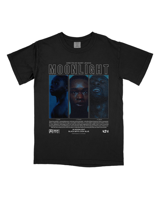 IN MOONLIGHT BLACK LOOK BLUE UNISEX TEE