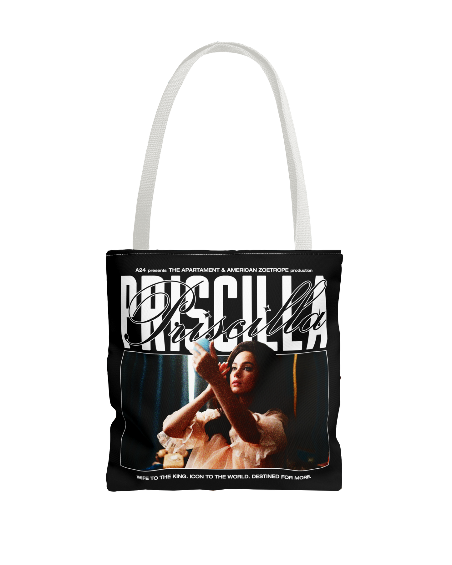 PRISCILLA PRESLEY ALL OVER TOTE BAG