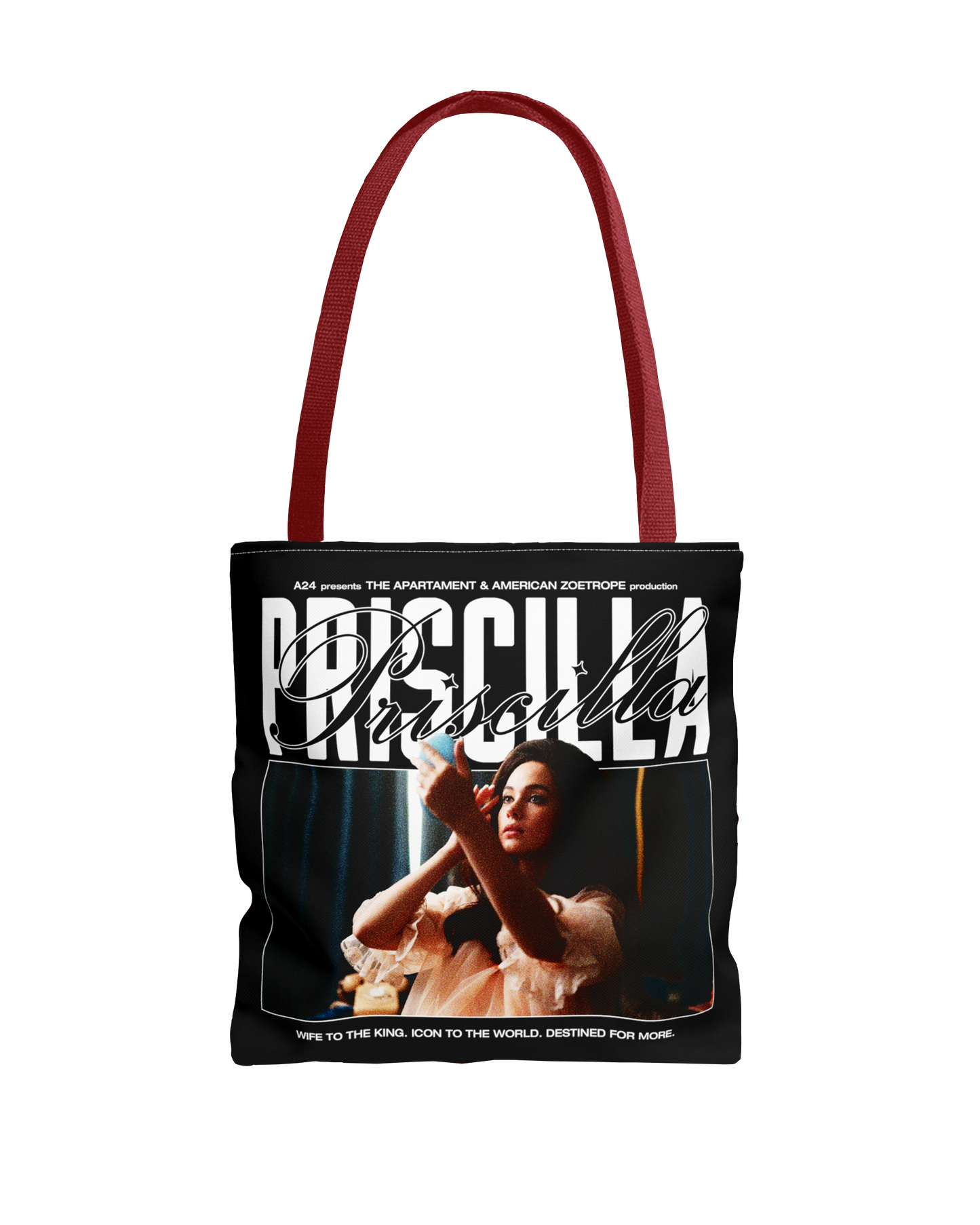 PRISCILLA PRESLEY ALL OVER TOTE BAG