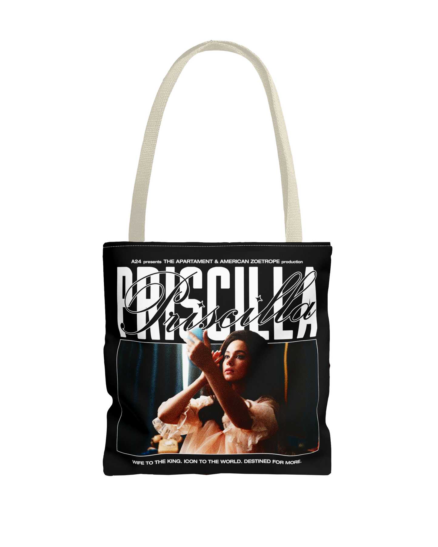 PRISCILLA PRESLEY ALL OVER TOTE BAG