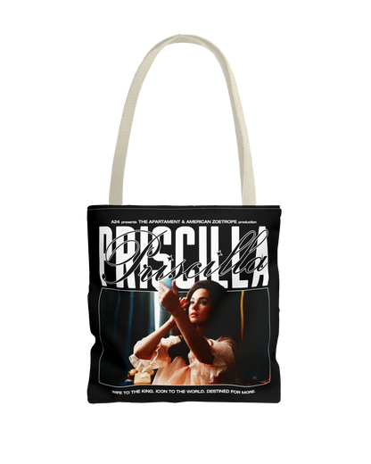 PRISCILLA PRESLEY ALL OVER TOTE BAG