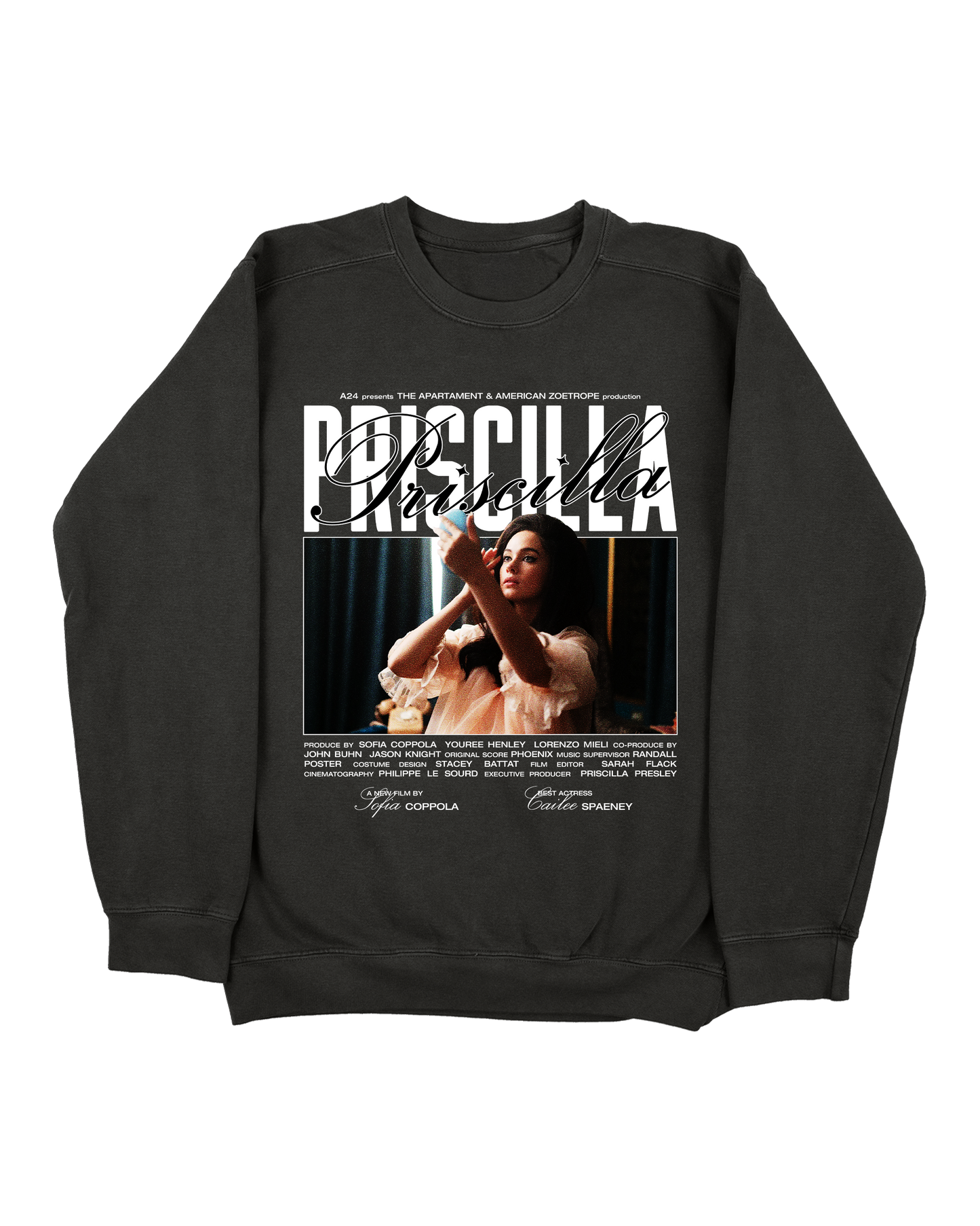 PRISCILLA PRESLEY SWEATSHIRT