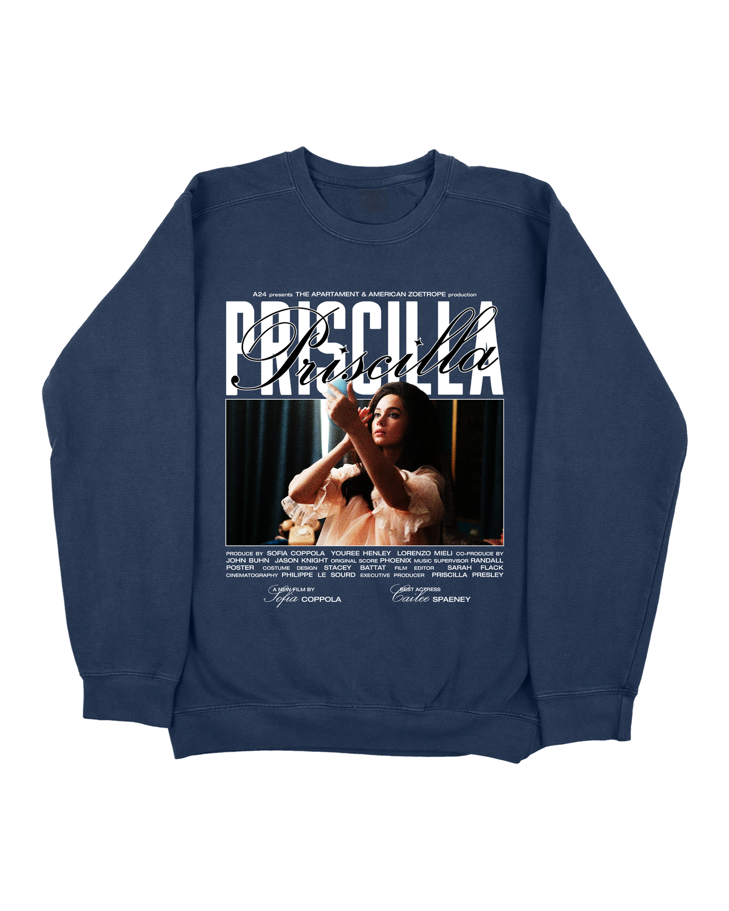 PRISCILLA PRESLEY SWEATSHIRT