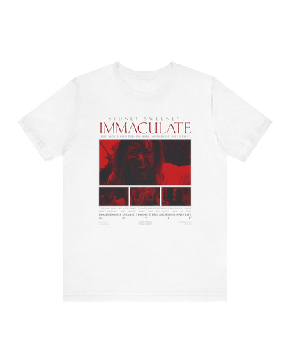 SYDNEY SWEENEY "IMMACULATE" UNISEX TEE