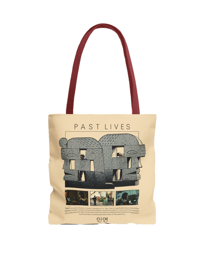 PAST LIVES "IN-YUN" ALL OVER TOTE BAG